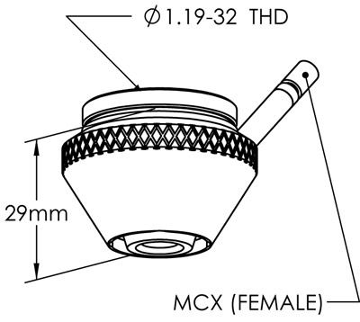 CHS Capacitive Height Sensing Nozzle Bodies, NZL-3029-M8-AMX